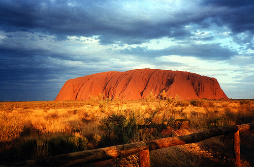 Ayers Rock Australia. The World's Largest Rock